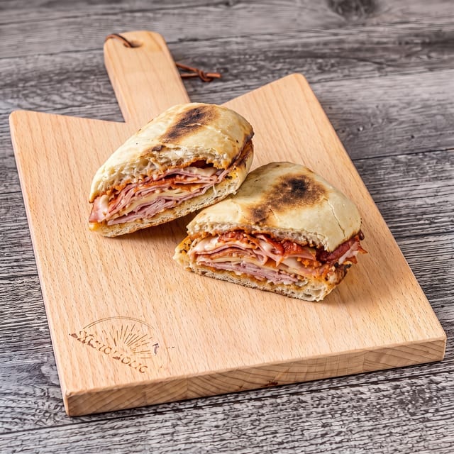 Sausage and Peppers Sub.
