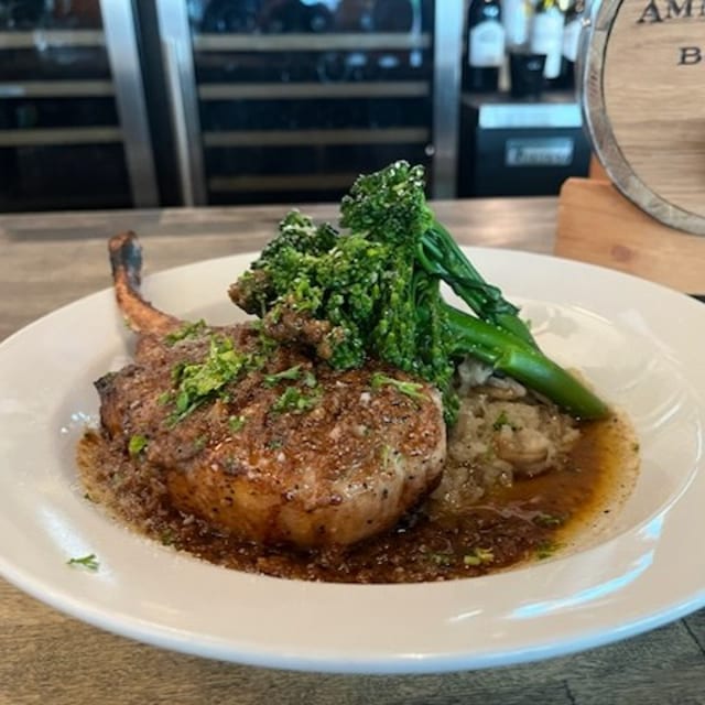 Pork Tomahawk.