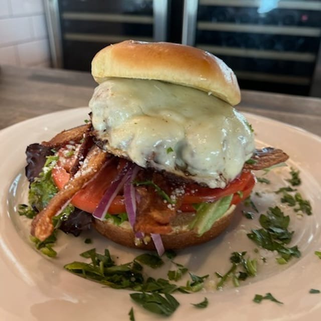 Bison Burger Deluxe.