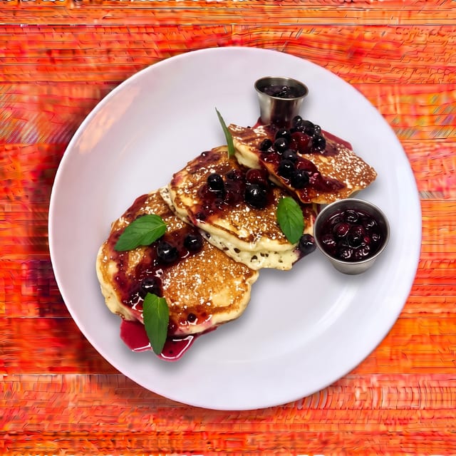 Ricotta Pancakes.