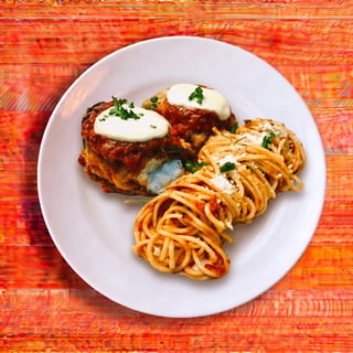 Eggplant Florentine