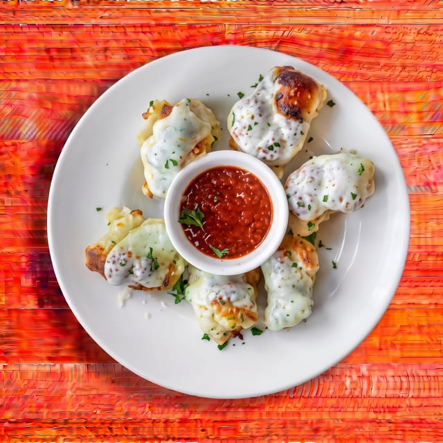 Deluxe Garlic Knots.