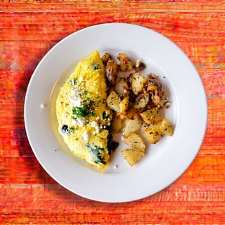 Spinach Omelet