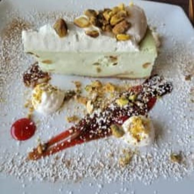 Pistachio Ricotta Cake.