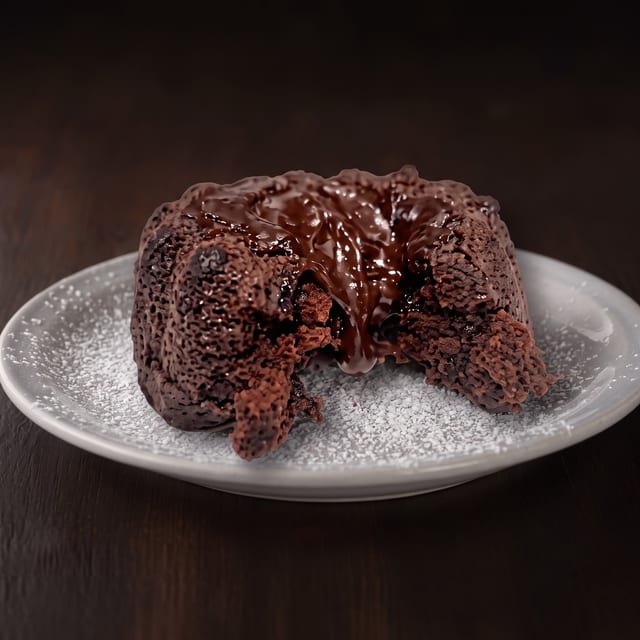 Molten Chocolate.