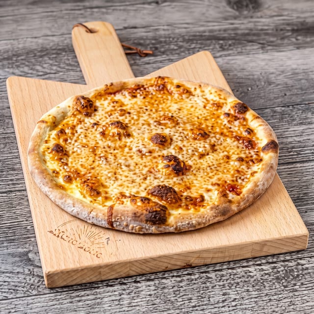 Hatch Green Chile Pizza.