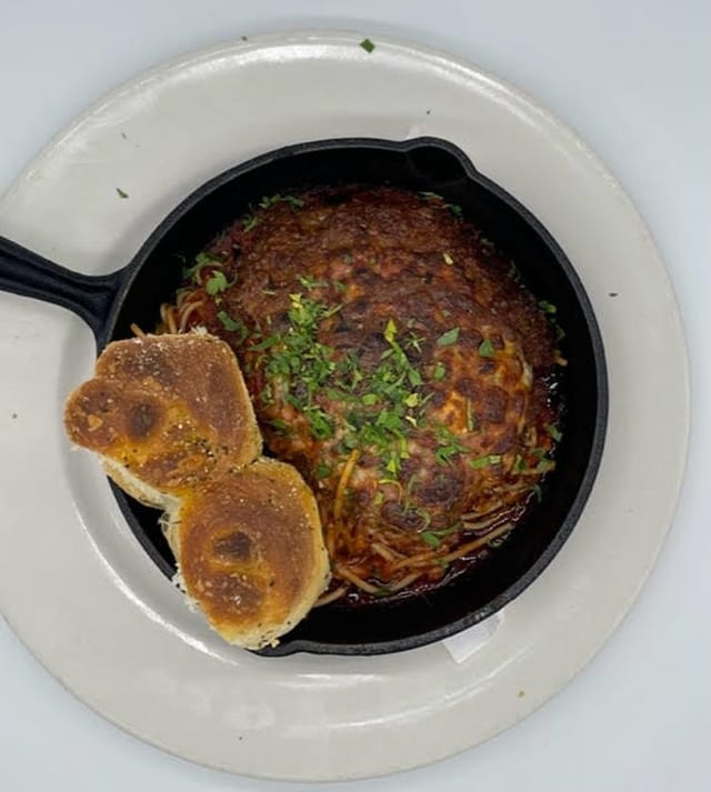 Chicken Parmigiana.