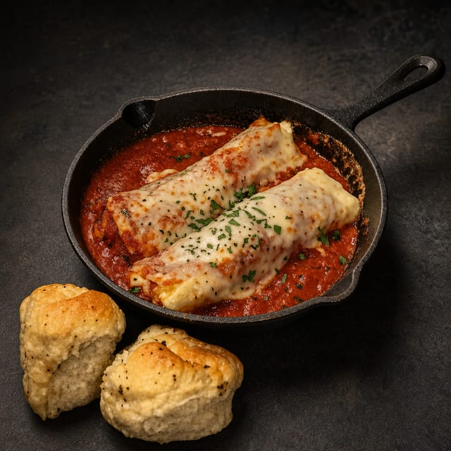 Manicotti.