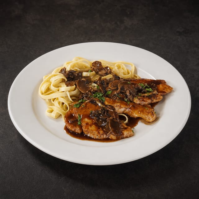 Chicken Marsala.