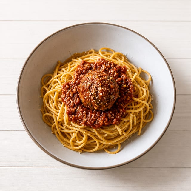 Homemade Spaghetti.